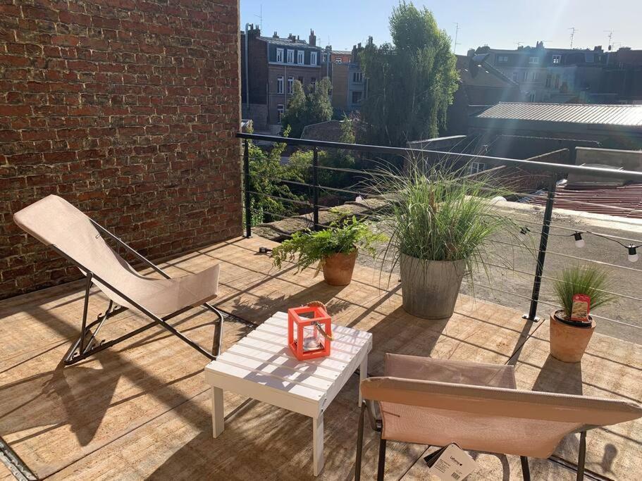 Appartement Centre Ville Avec Terrasse Lille Eksteriør billede